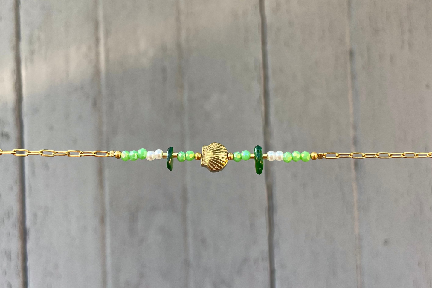 Bracelet Émeraude Marine