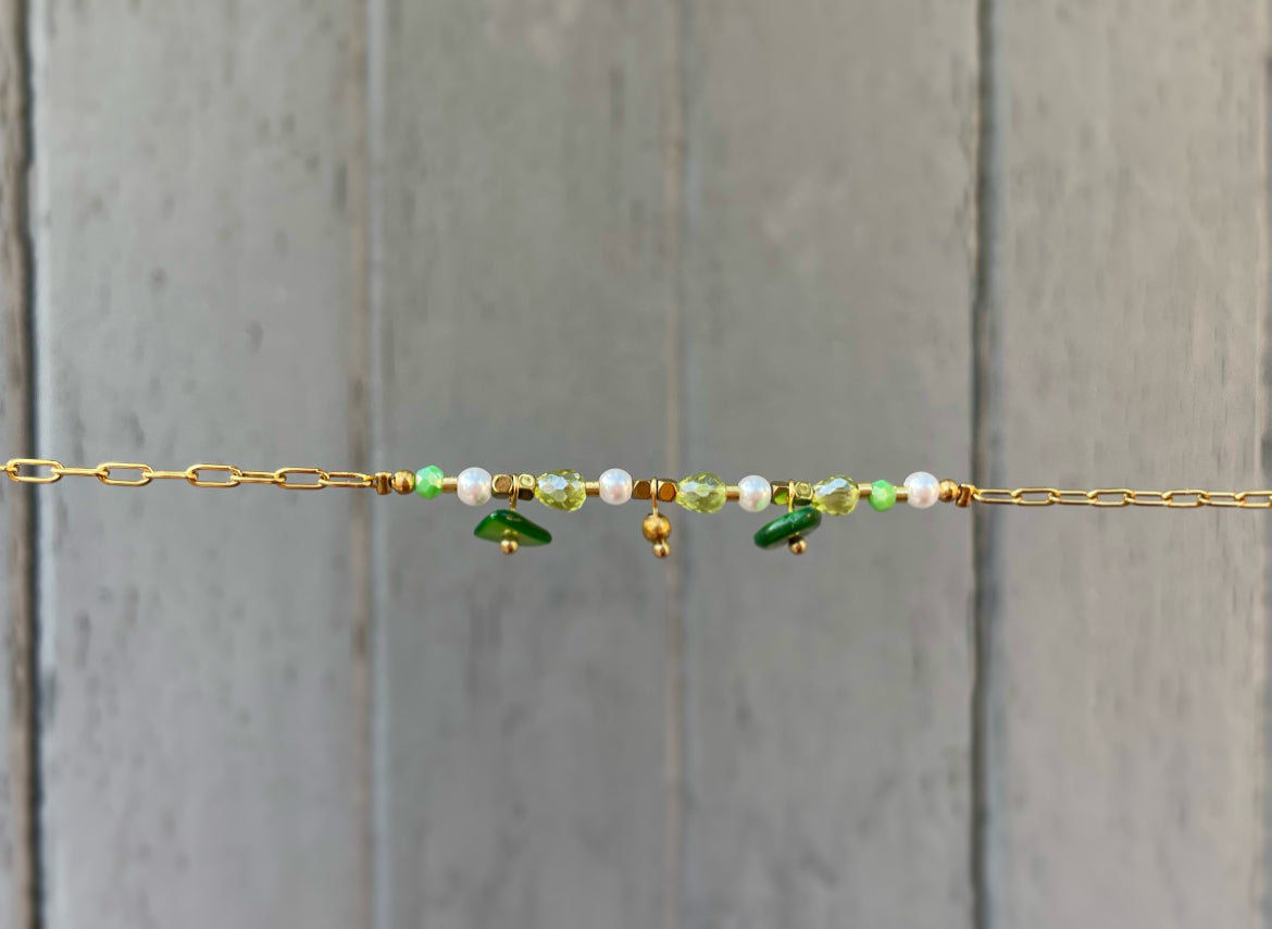 Bracelet Perles & Pendentifs