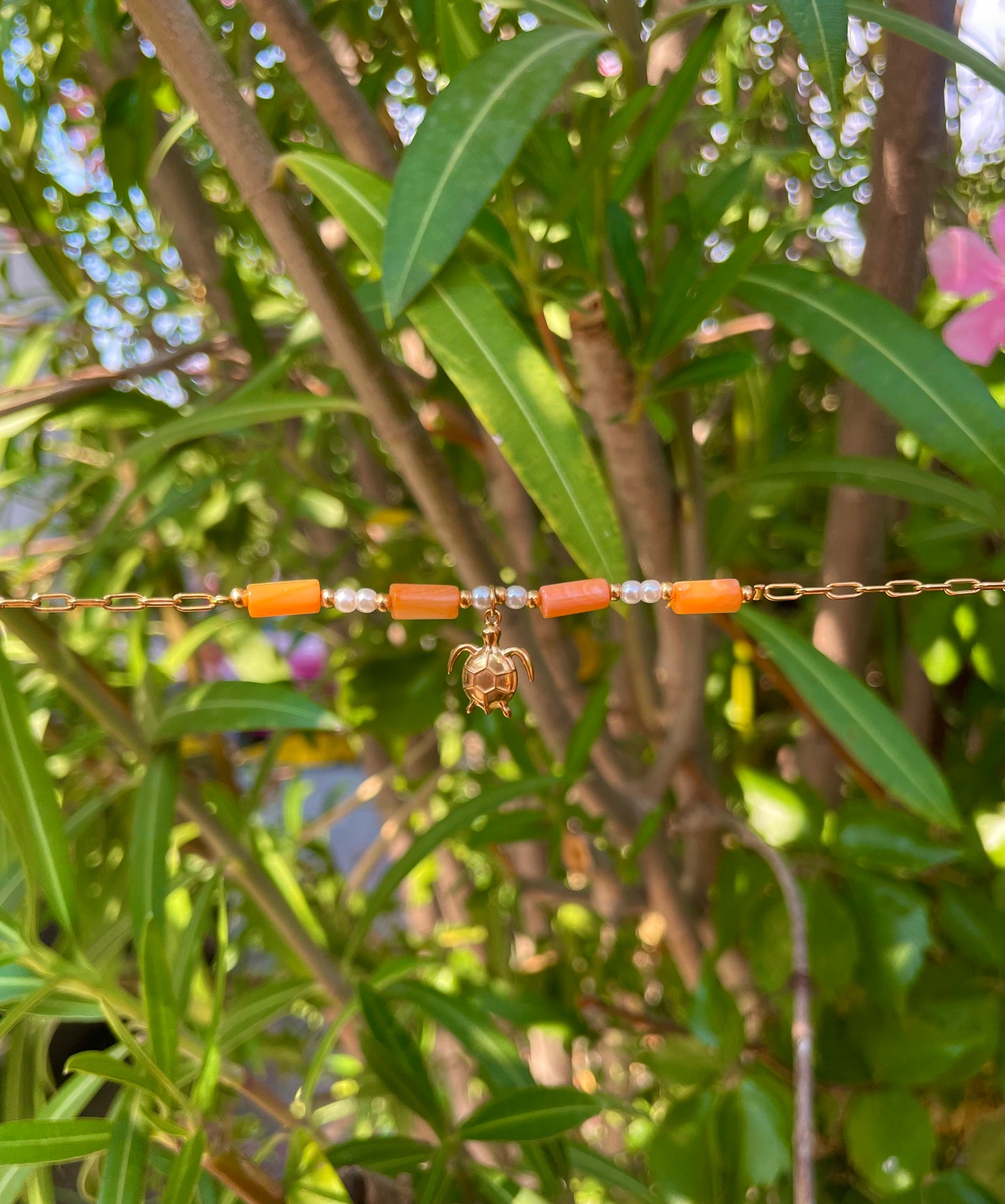 Bracelet Lenteur Orange