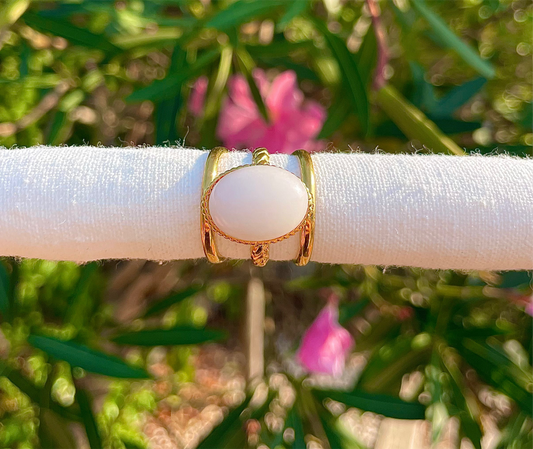 Bague Perle & Lumière
