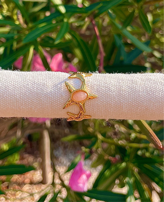 Bague Étoile Rose