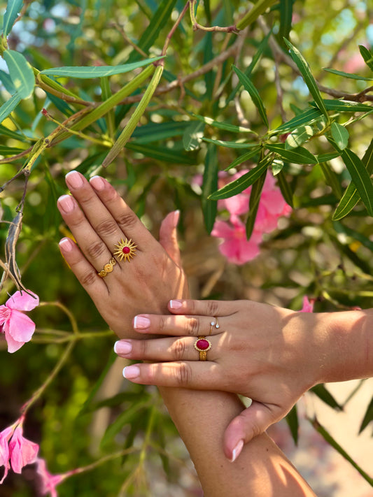 Bague Éclat Rouge