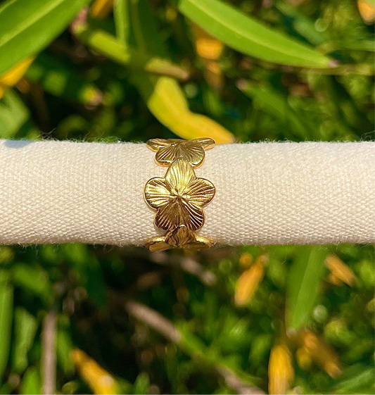 Bague Couronne Florale