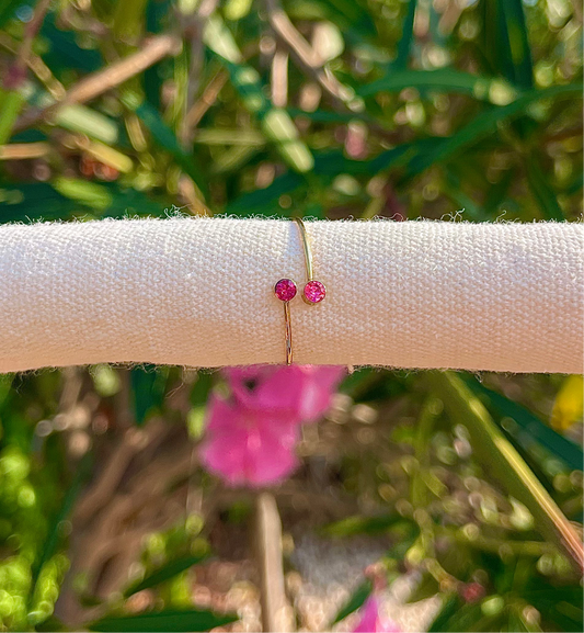 Bague Duo Rose