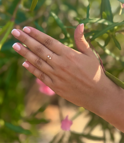 Bague Duo Neige