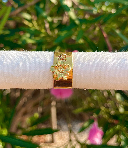 Bague Breloque Fleur