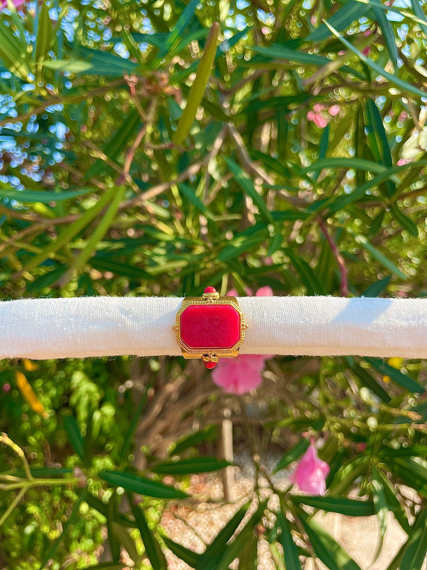Bague Rubis