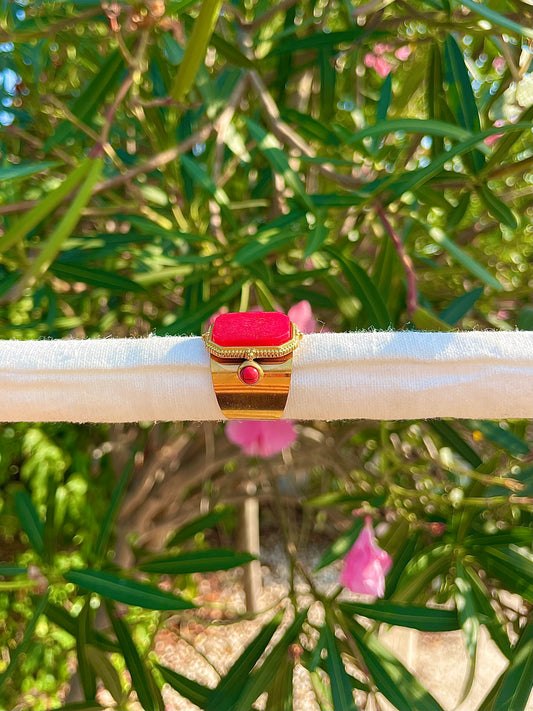 Bague Rubis