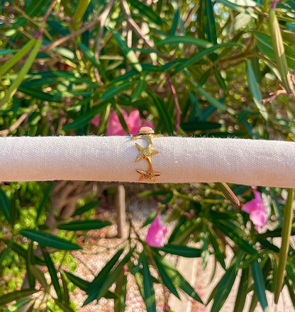 Bague Étoile Rose
