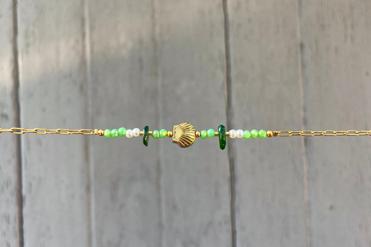 Bracelet Émeraude Marine