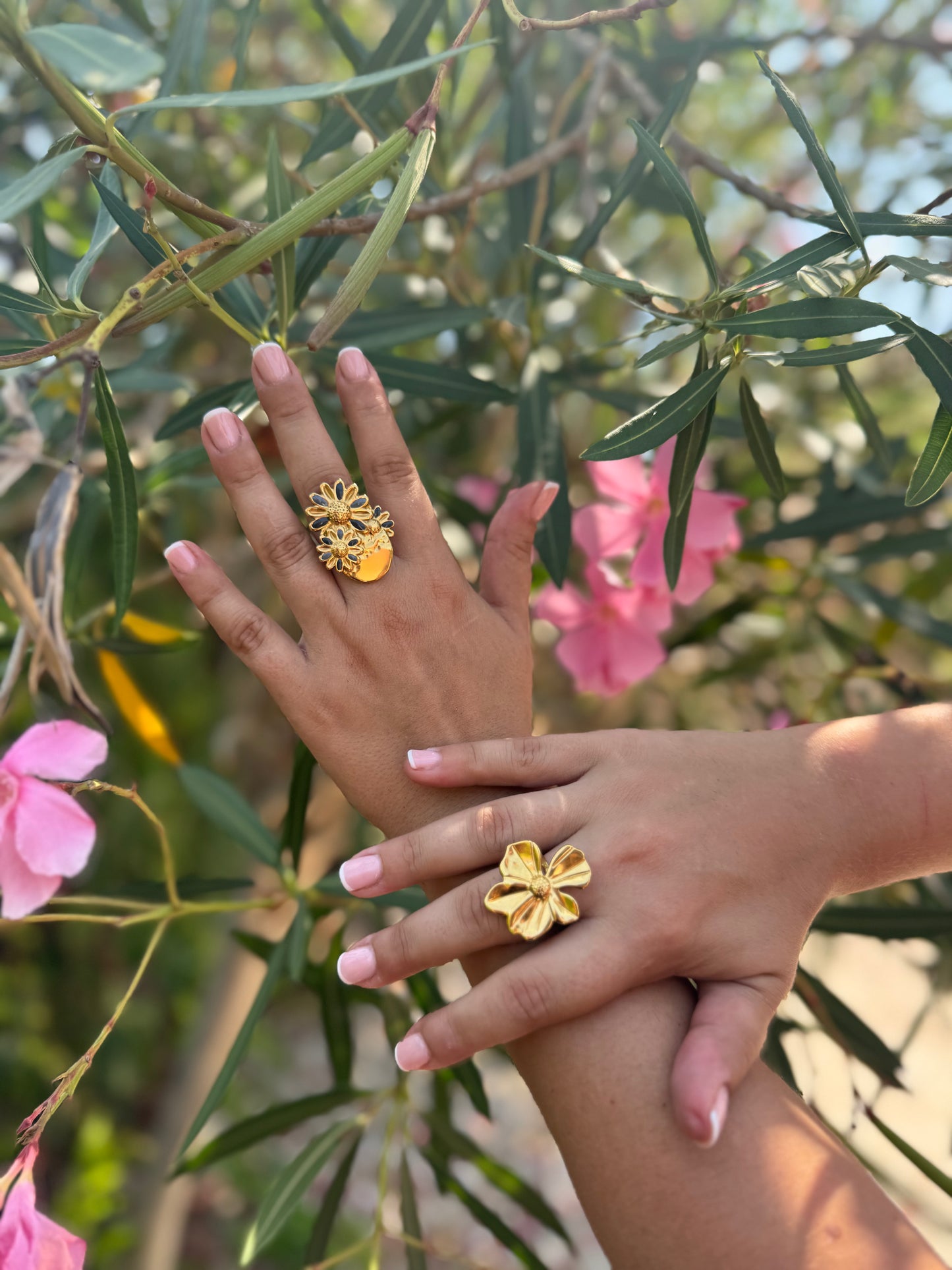 Bague Ombre Fleurie