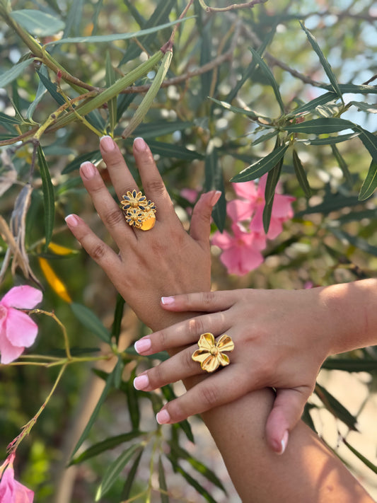 Bague Ombre Fleurie