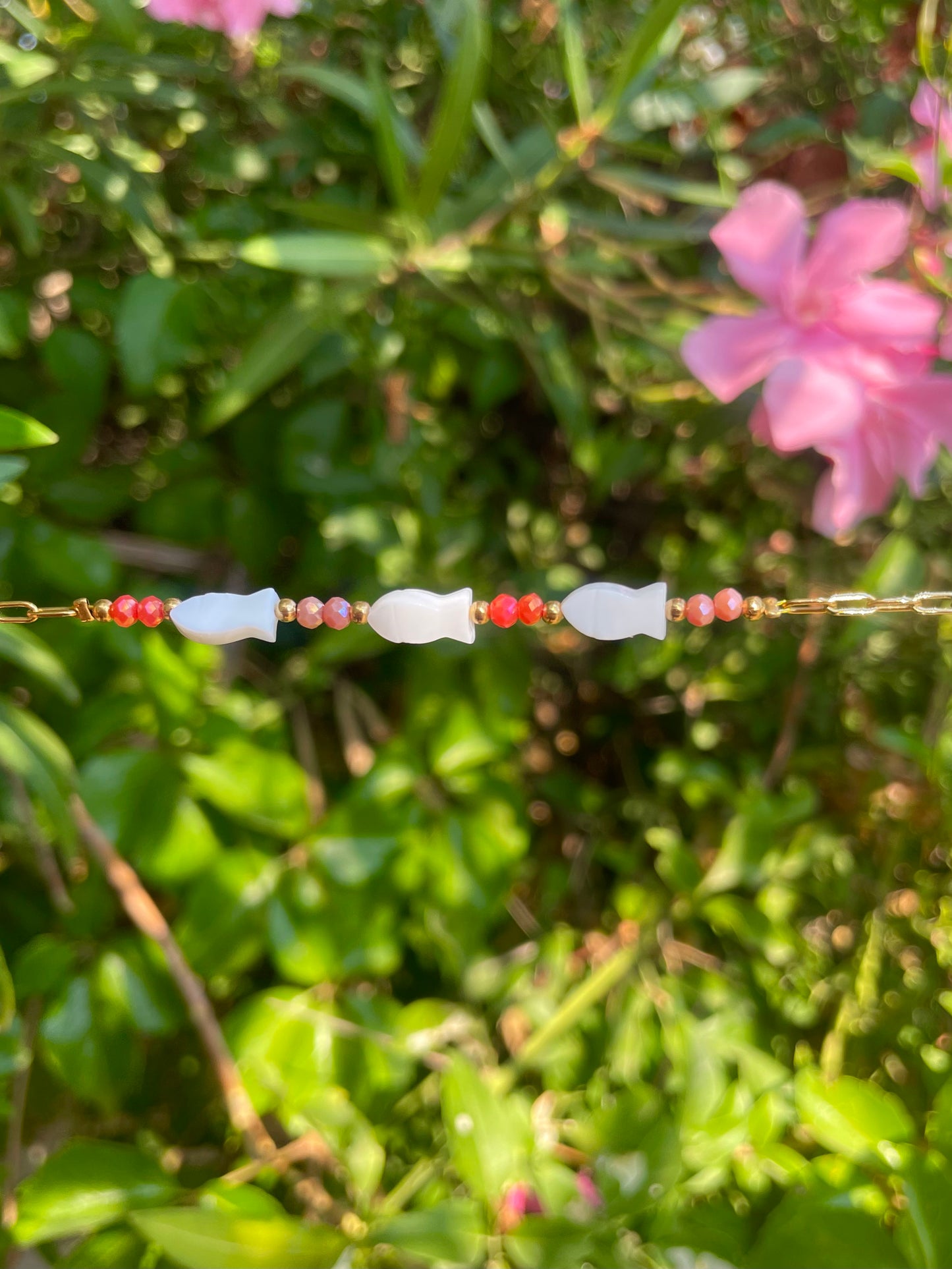 Bracelet Triptyque Orange