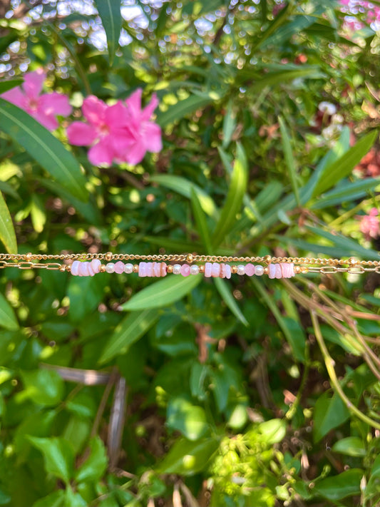 Bracelet Rose Multi-rang